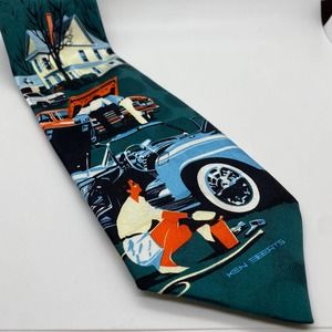 Bentley Romano Silk Tie 1994 by Ken Eberts
